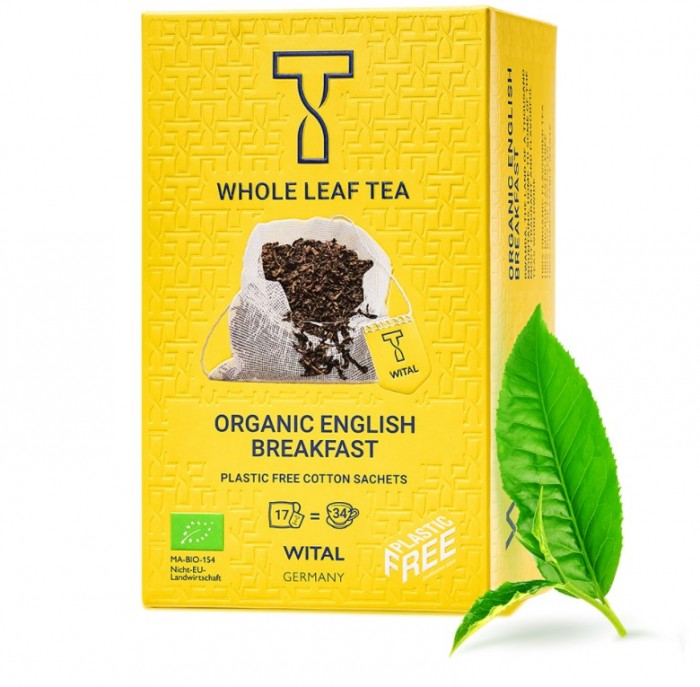 Wital Чай органический черный Английский завтрак 17 пакетиков
