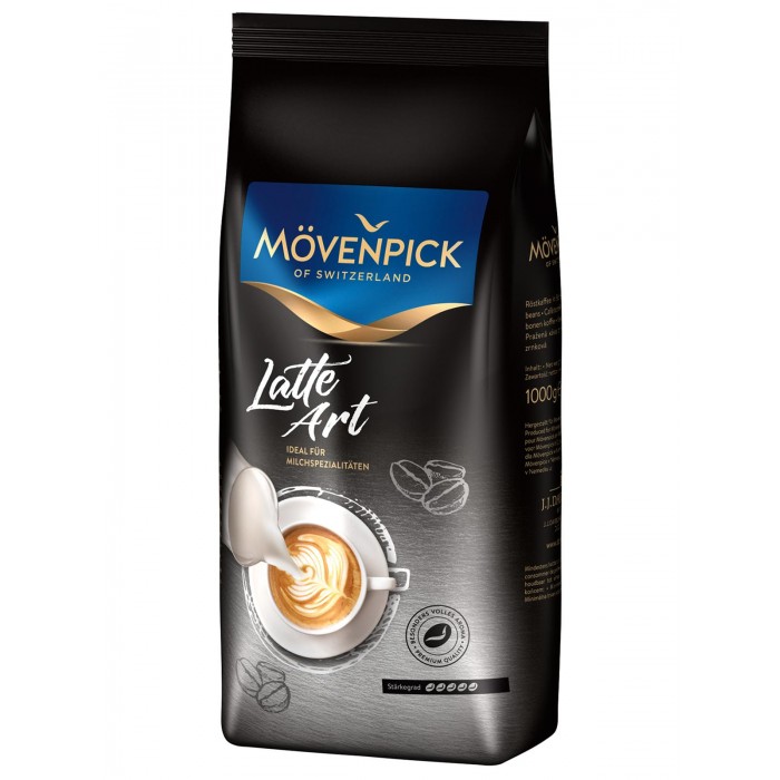 Movenpick Кофе Latte Art зерно 1000 г