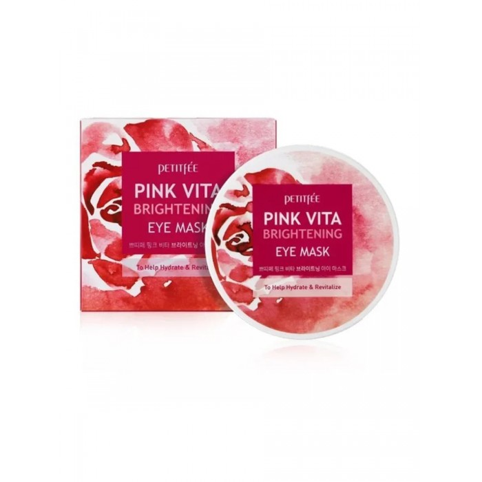 

Petitfee Тканевые патчи для кожи вокруг глаз Pink vita brigthening 60 шт., Тканевые патчи для кожи вокруг глаз Pink vita brigthening 60 шт.