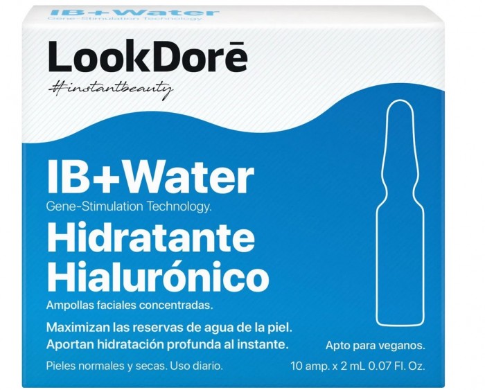 фото Lookdore концентрированная сыворотка для интенсивного увлажнения ib + water moisturizing 10x2 мл