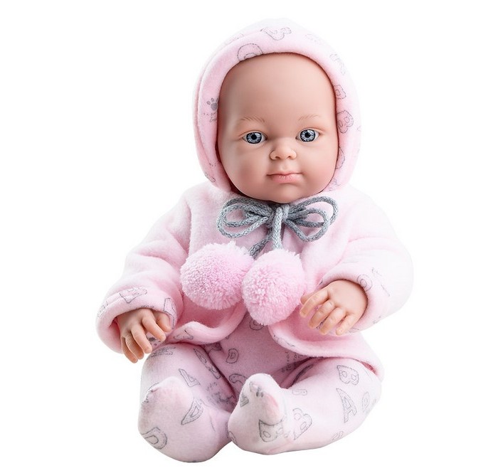 Куклы и одежда для кукол Paola Reina Кукла Бэби девочка в розовом 32 см куклы и одежда для кукол paola reina кукла бэби 45 см девочка 05044