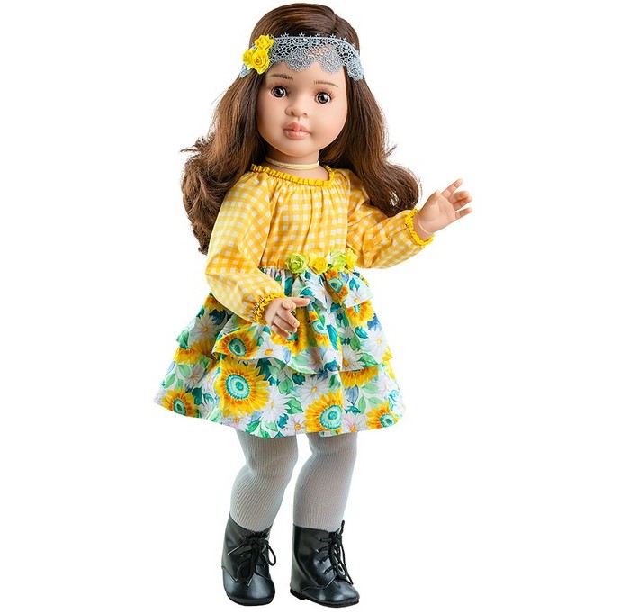 Купить Куклы и одежда для кукол, Paola Reina Кукла Лидия шарнирная 60 см