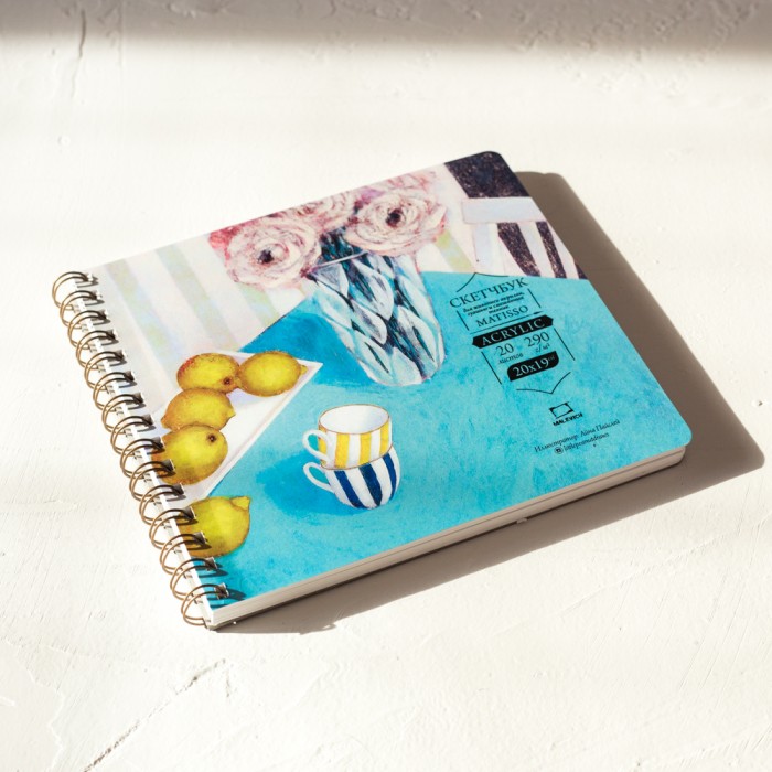 

Малевичъ Скетчбук для акрила Matisso 20х19, 290 г/м (20 листов), Скетчбук для акрила Matisso 20х19, 290 г/м (20 листов)