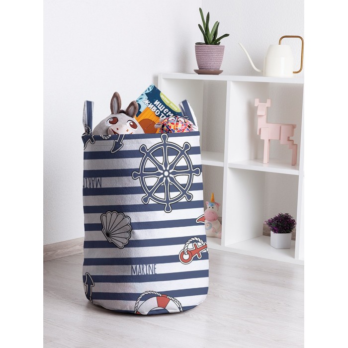

JoyArty Корзина для игрушек Морской сюжет 50x35 см, Корзина для игрушек Морской сюжет 50x35 см