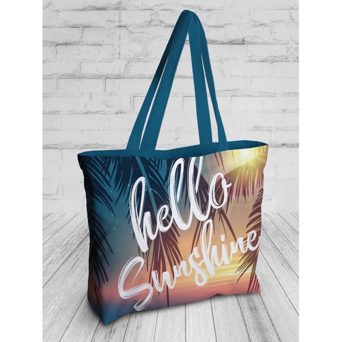 

JoyArty Текстильная женская сумка на молнии Летнее время, Текстильная женская сумка на молнии Летнее время