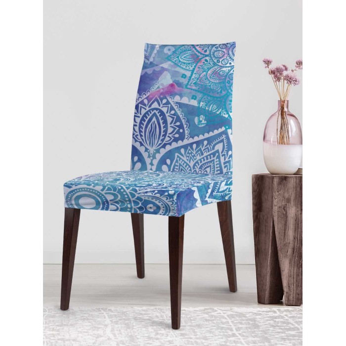 Аксессуары для мебели JoyArty Декоративный велюровый чехол на стул со спинкой Облачные кружева