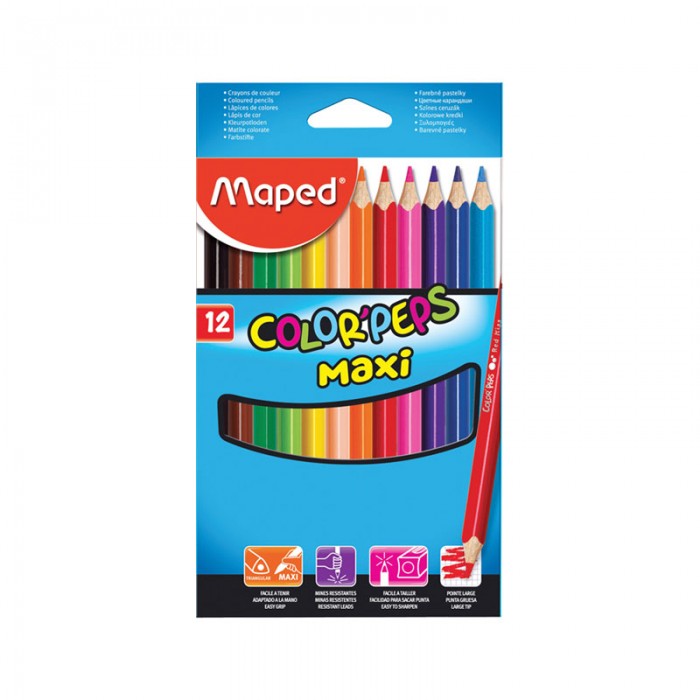 Maped Карандаши Color Peps Maxi 12 цветов