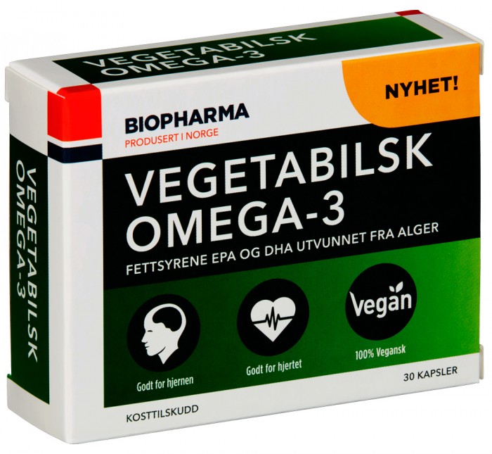 Biopharma Минеральный комплекс Vegetabilsk Omega-3