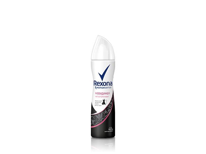 Косметика для мамы Rexona Невидимая Чистый бриллианn дезодорант-спрей deo 150 мл дезодорант спрей кристал чистый бриллиант crystal clear diamond 150 мл