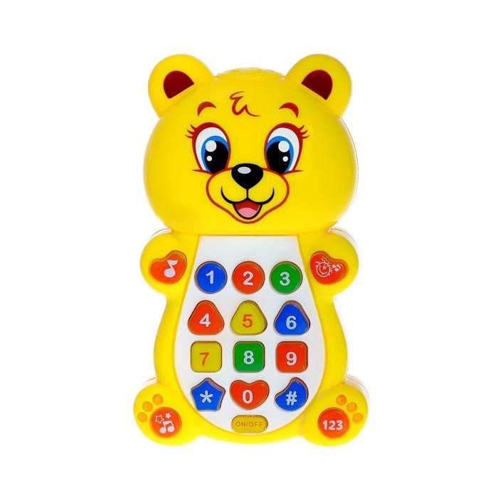 

Zabiaka Игрушка музыкальная обучающая Медвежонок с проектором, Игрушка музыкальная обучающая Медвежонок с проектором