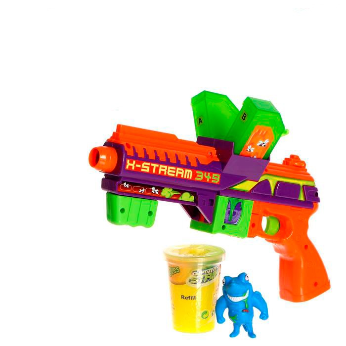 

Woow Toys Пистолет стреляющий слаймами SlimeGun, Пистолет стреляющий слаймами SlimeGun