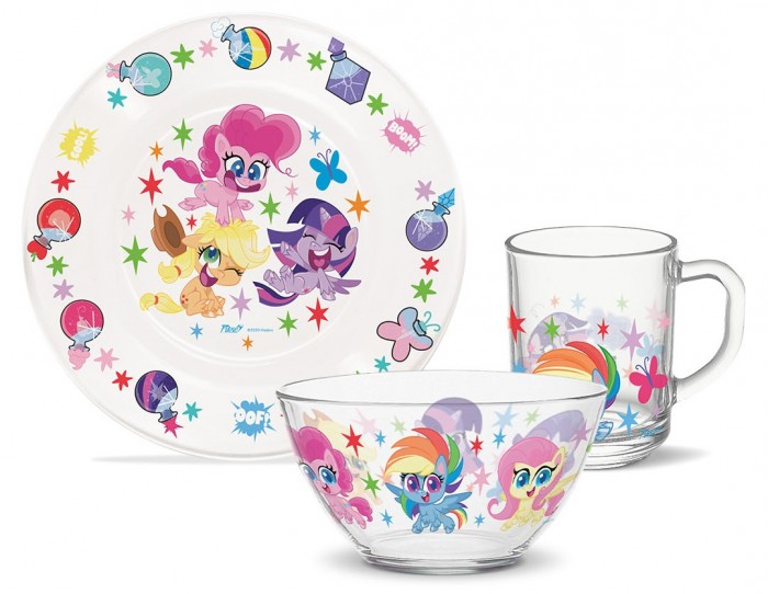 

PrioritY Набор посуды My Little Pony (стекло), Набор посуды My Little Pony (стекло)