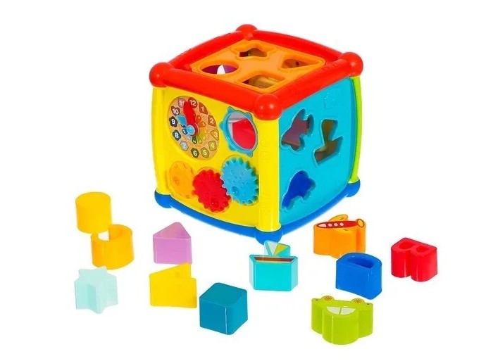 Развивающие игрушки Zabiaka Умный кубик