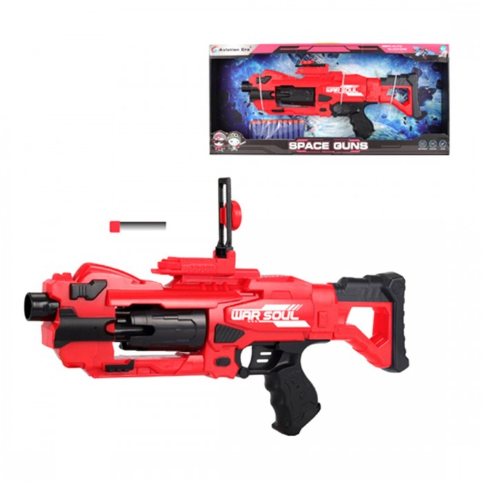 

Наша Игрушка Автомат электронный с мягкими пулями 20 шт. F8538-2A, Автомат электронный с мягкими пулями 20 шт. F8538-2A
