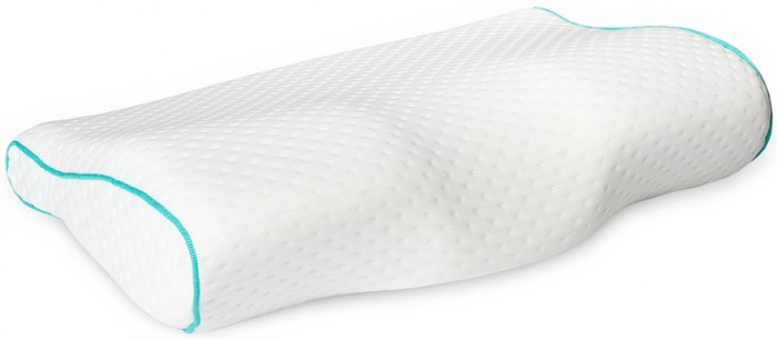 фото Ambesonne подушка анатомическая антихрап с эффектом памяти memory foam 48х29