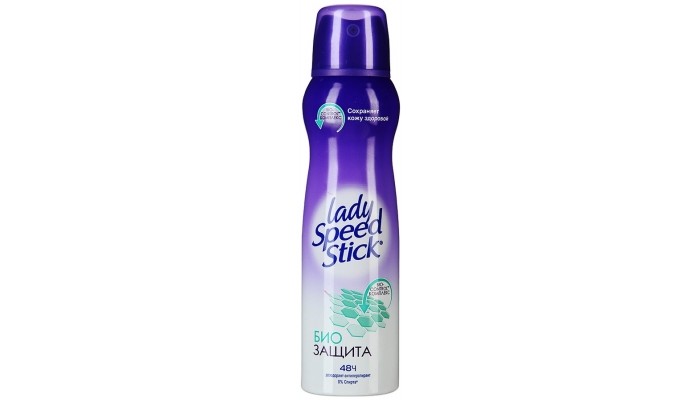 Косметика для мамы Lady Speed Stick Женский дезодорант Био Защита спрей 150 мл дезодорант ролл 48 часов молодежный lavilin 65 мл hlavin