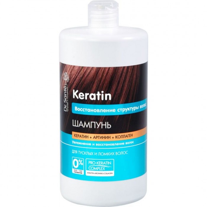

Dr. Sante Keratin Шампунь для волос 1000 мл, Keratin Шампунь для волос 1000 мл