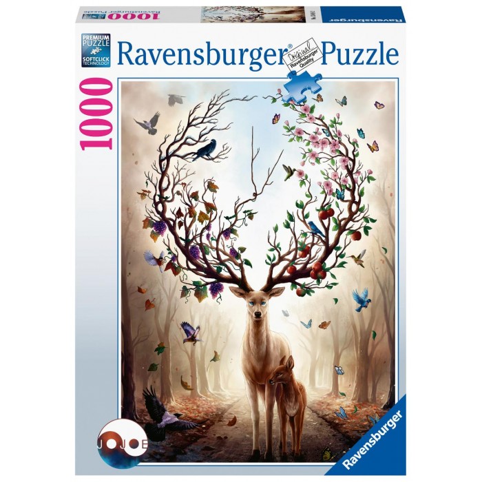 

Ravensburger Пазл Волшебный олень (1000 элементов), Пазл Волшебный олень (1000 элементов)