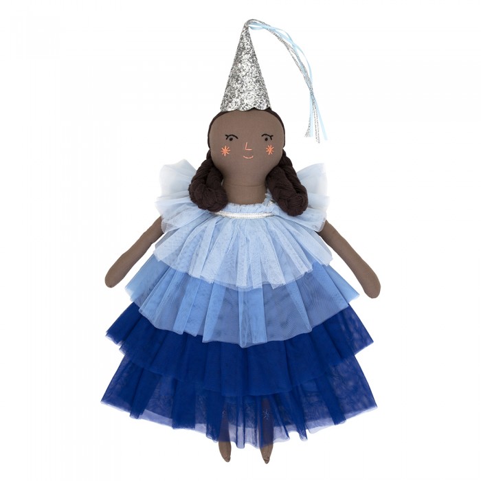 Куклы и одежда для кукол MeriMeri Кукла Принцесса в голубом платье