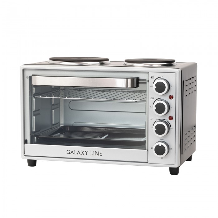 

Galaxy Мини-печь с двумя конфорками GL2604, Мини-печь с двумя конфорками GL2604