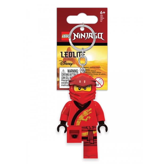 Фото - Lego Lego Брелок-фонарик для ключей Ninjago - Kai LGL-KE149H lego lego брелок фонарик для ключей hot dog man человек хот дог
