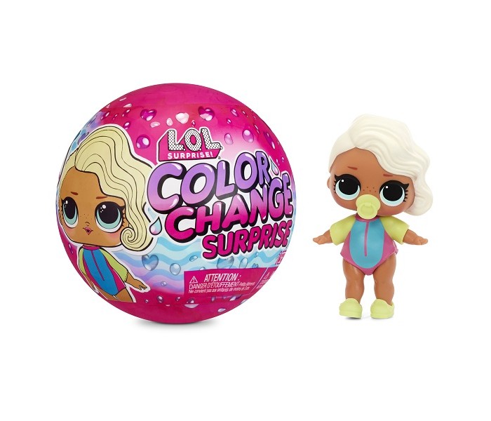 Купить Куклы и одежда для кукол, L.O.L. LIL Outrageous Surprise Куколка Color Change Dolls Asst in PDQ