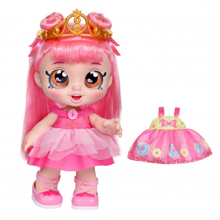 Куклы и одежда для кукол Kindi Kids Игровой набор Кукла Донатина Принцесса с аксессуарами