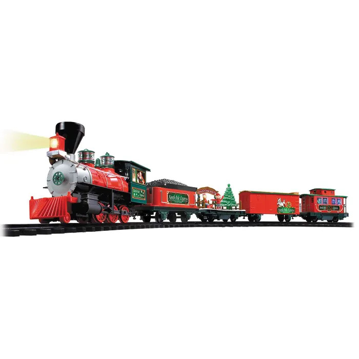 Eztec Новогодняя железная дорога р/у Северный экспресс с функцией Try Me (35 частей)