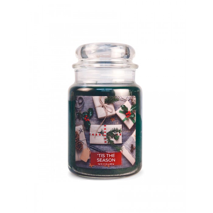 

Village Candle Ароматическая свеча большая Новогодняя, Ароматическая свеча большая Новогодняя