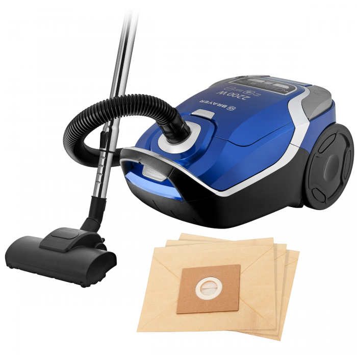

Brayer Пылесос мешковый с LCD-дисплеем 4 л BR4222, Пылесос мешковый с LCD-дисплеем 4 л BR4222