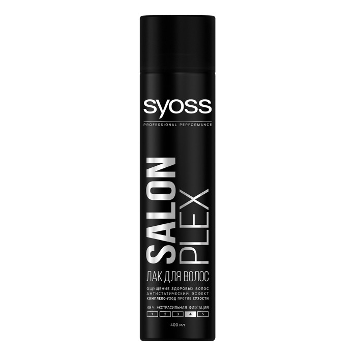 

Syoss Лак для волос Salonplex экстрасильная фиксациия 400 мл, Лак для волос Salonplex экстрасильная фиксациия 400 мл