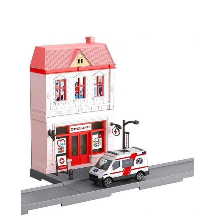 Пламенный мотор Игровой набор Мегаполис Медицинский центр