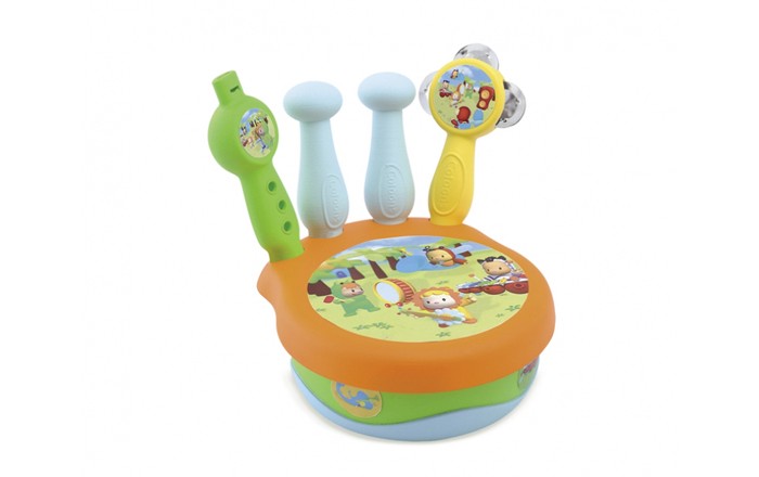 Музыкальные игрушки Smoby Cotoons Набор музыкальных инструментов музыкальные игрушки