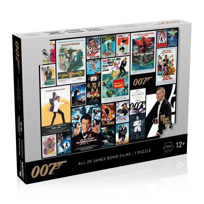 фото Winning moves пазл james bond 007 постеры из фильмов (1000 деталей)