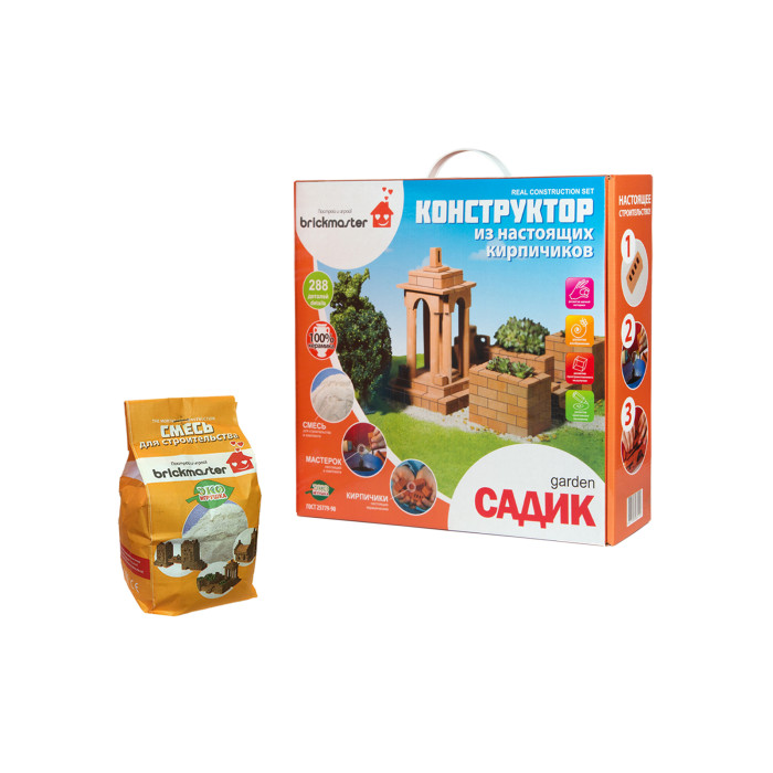 

Brickmaster Набор для строительства Конструктор Садик + Смесь для строительства, Набор для строительства Конструктор Садик + Смесь для строительства