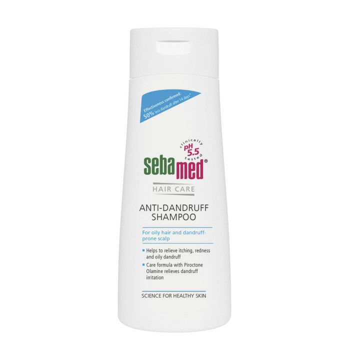 

Sebamed Шампунь против перхоти Hair Care Anti-dandruff Shampoo 200 мл, Шампунь против перхоти Hair Care Anti-dandruff Shampoo 200 мл