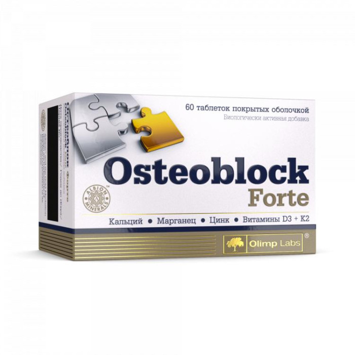 фото Olimp labs витаминный компелкс для костей osteoblock forte 60 таблеток