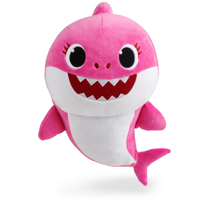 Мягкие игрушки Wowwee плюшевая Baby Shark Мама Акула 45 см