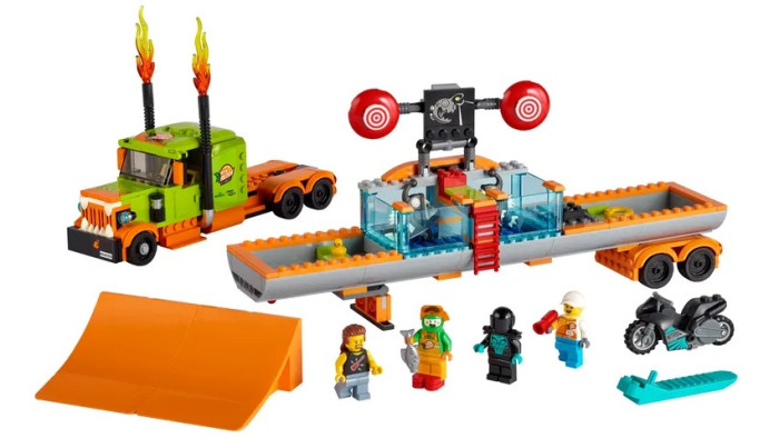 Lego Lego City Грузовик для шоу каскадёров
