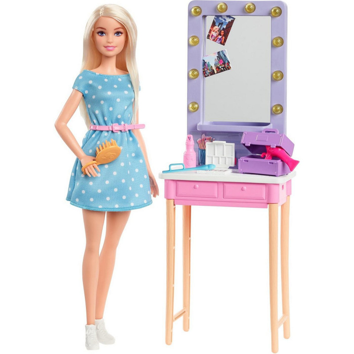 Куклы и одежда для кукол Barbie Набор игровой Малибу с аксессуарами