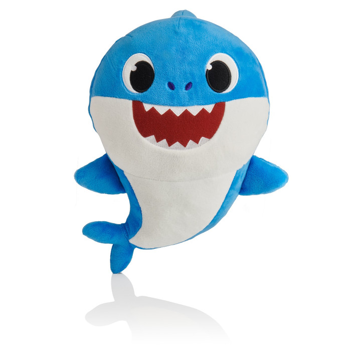 Мягкие игрушки Wowwee музыкальная плюшевая Baby Shark Папа Акуленок