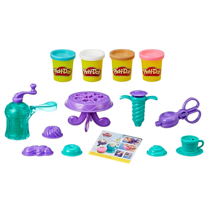 фото Play-doh набор игровой выпечка и пончики