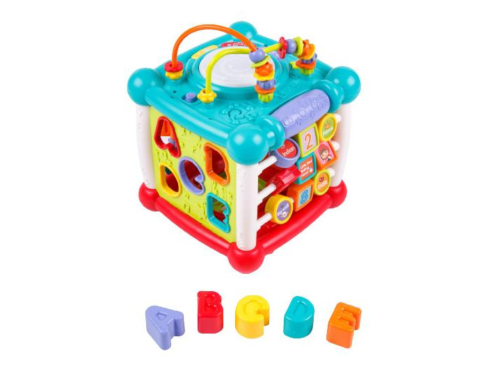 Развивающая игрушка AmaroBaby Интерактивный центр USB Play Cube