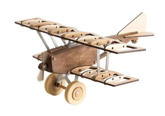 Деревянная игрушка Dubok Конструктор Самолет