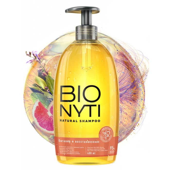 Splat Bionyti Шампунь для волос Питание и восстановление 400 мл