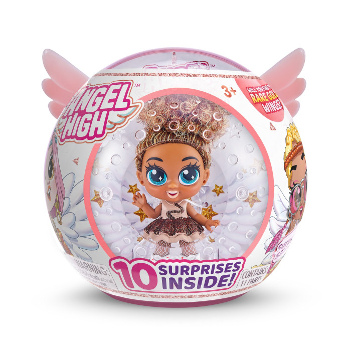 

Zuru Набор Itty Bitty Prettys Шар с крыльями Angel High кукла Кокосинка, Набор Itty Bitty Prettys Шар с крыльями Angel High кукла Кокосинка