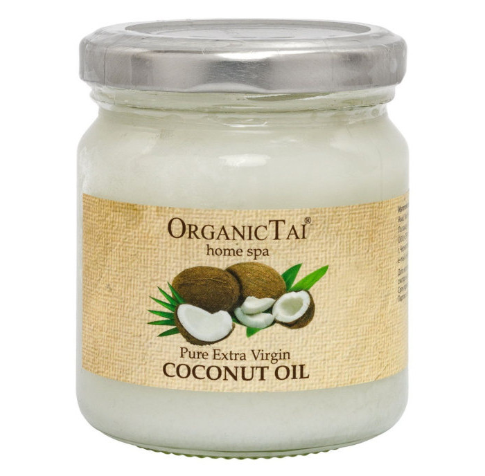фото Organictai чистое кокосовое масло холодного отжима 200 мл