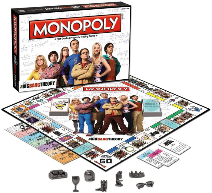 фото Winning moves игра монополия the big bang theory (теория большого взрыва) на английском языке