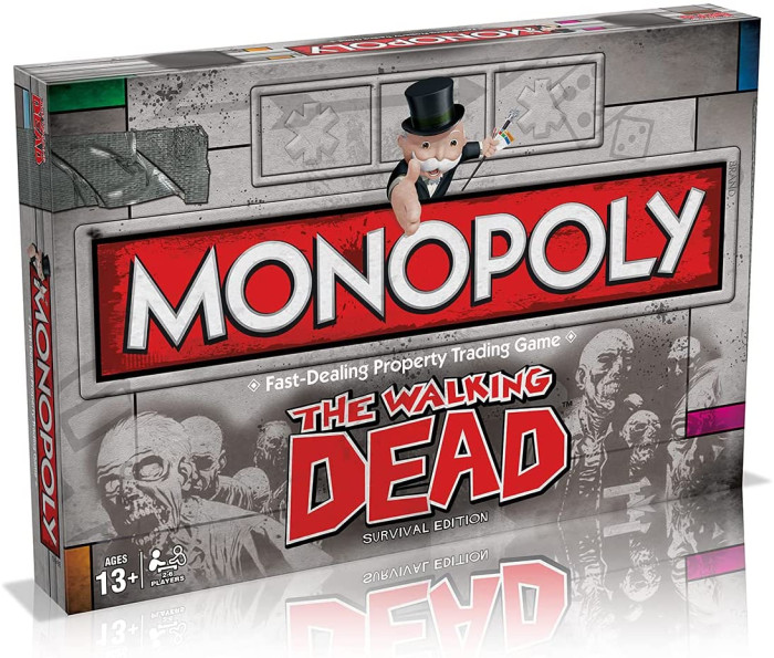 фото Winning moves игра монополия walking dead (ходячие мертвецы) на английском языке