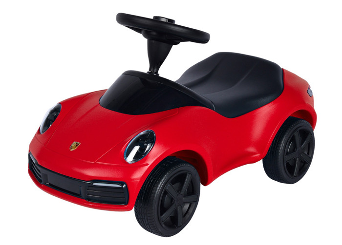 

Каталка BIG Машинка пушкар Baby Porsche 911 с мягким сидением, Машинка пушкар Baby Porsche 911 с мягким сидением